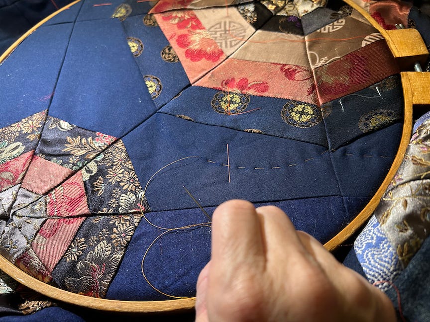 Quilting and connecting