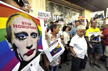 Power of art is as plain as Putin’s drag face