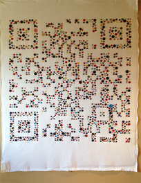QR button blanket: Epic fail or a larger reading?