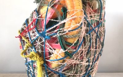 Attraction, repulsion wrapped up in one sculpture project