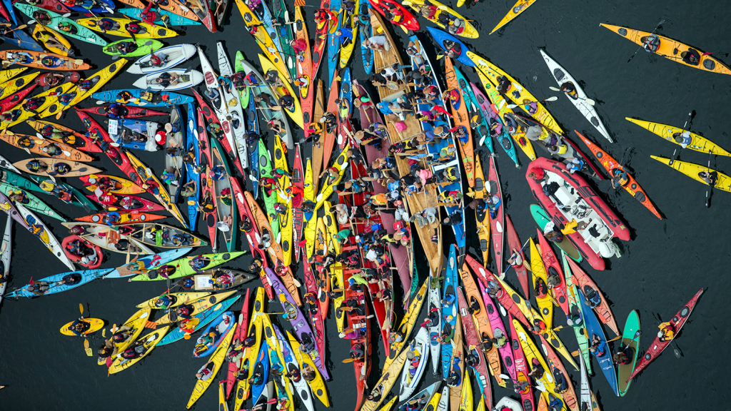 Share-worthy images battle big oil and beyond