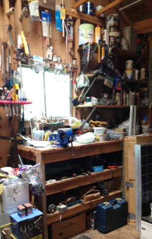 Epiphany: the studio is a workspace, not a salon