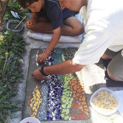 How mosaic ‘Tagging’ made an east van alley someplace special