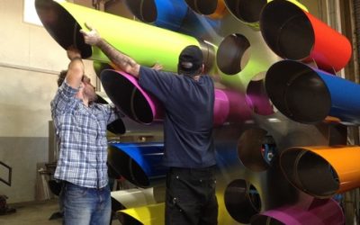 Trades bring public art to a new level