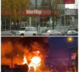 Halloween a reminder of fiery end to a neighbourhood hub