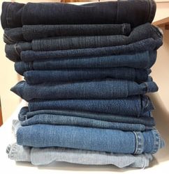 Pretty, and pretty toxic denim inspires new work